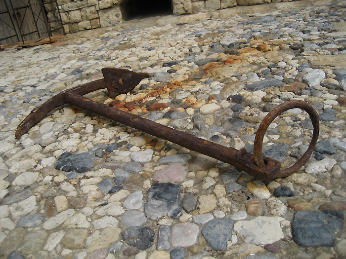 Ancre rouill�e