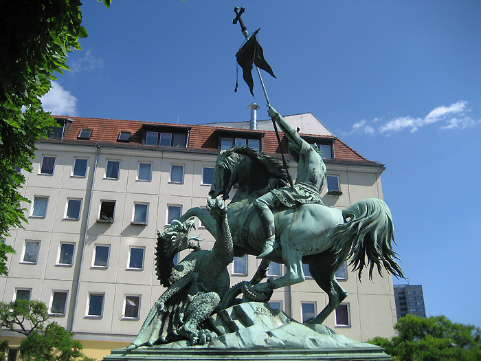 St. Georges terrassant le dragon
